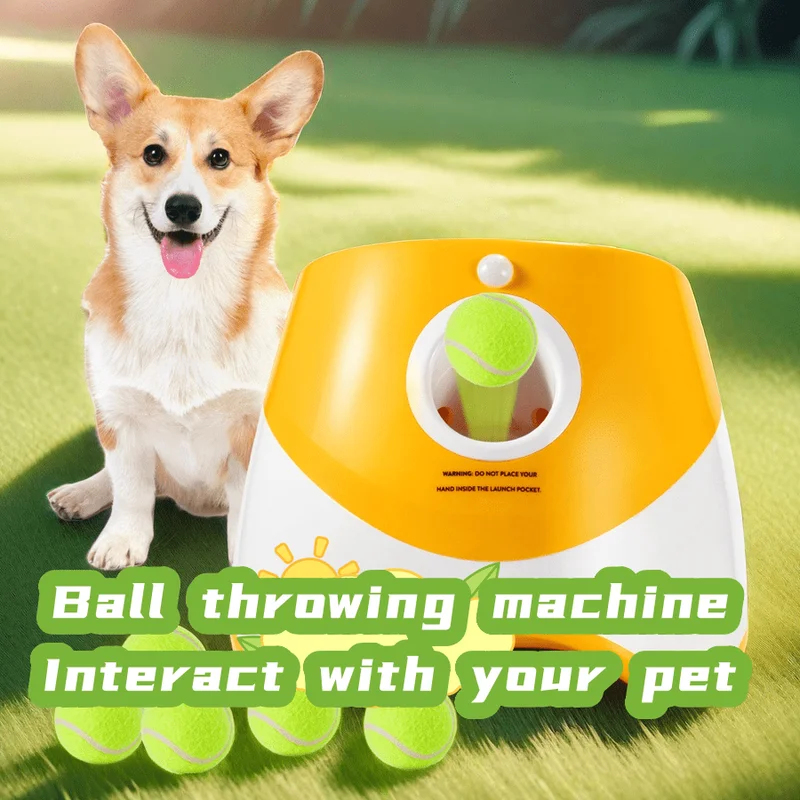 Catapult Launcher Toy - Lanciatore Automatico per Cani, Giocattolo Interattivo