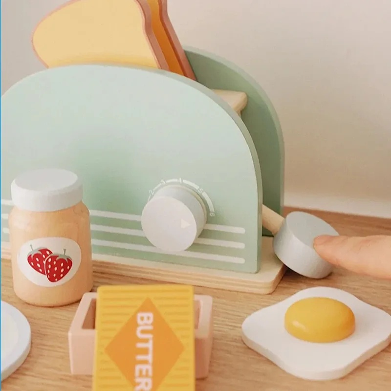 Giocattolo Tostapane in Legno  - Kids Toys Kitchen Set recensione e prezzo