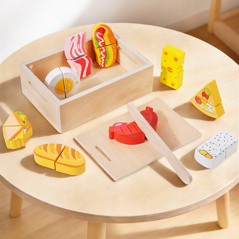 Set di Alimenti in Legno da Ta - Kids Toys Kitchen Set recensione e prezzo