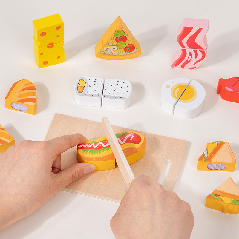 Set di Alimenti in Legno da Ta - Kids Toys Kitchen Set recensione e prezzo